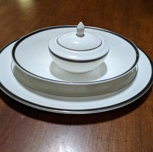 Royal Doulton Oxford Midnight china pieces